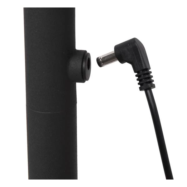 Lucide GILLY - Rechargeable Floor reading lamp - Battery - LED Dim. - 1x3W 2700K - Black - detail 3